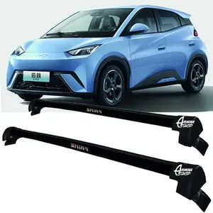Rack Teto Aluminio Prime BYD Dolphin Mini PRETO PR228