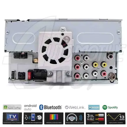 Multimidia Pioneer 6,9" Bluetooth Carplay Android DMHZ5380TV