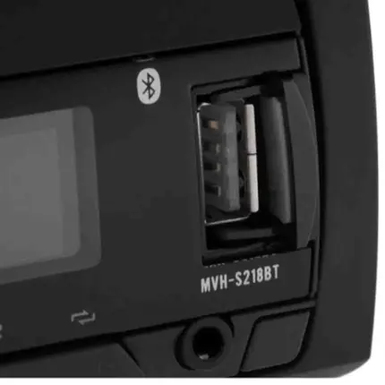 Som Automotivo Pioneer  Entrada USB MP3 MVH-S218 Bluetooth