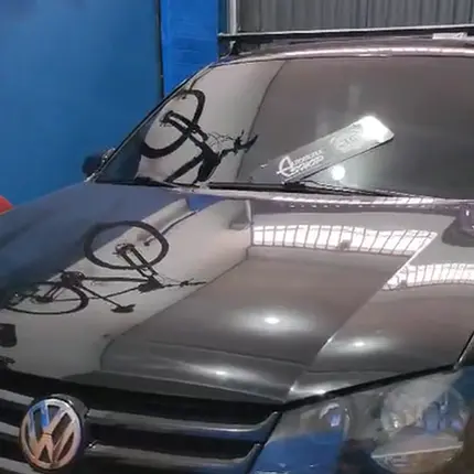 Rack Teto Roca Bagag VW Golf MK4 Sapão 99 até 2005 190cl