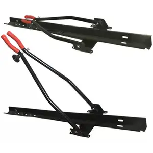 Transbike Suporte Bicicleta Teto Tipo Calha P/1 Bike Preto