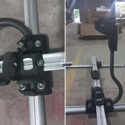 Kit Suporte Tipo U Transbike Farad Aluminio C Trava Segredo