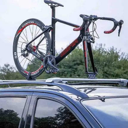 Transbike Rack de Aluminio Suporte Teto Bicicleta Fixo Garfo