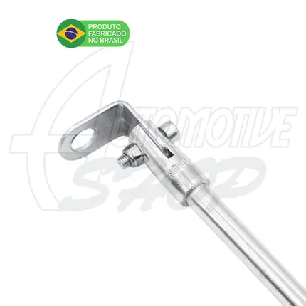 Antena Corta Pipa Moto Retrati Retrovisor Aço Inox Zincda M9/M1A