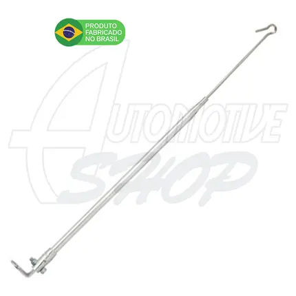 Antena Corta Pipa Moto Retrati Retrovisor Aço Inox Zincda M9/M1A