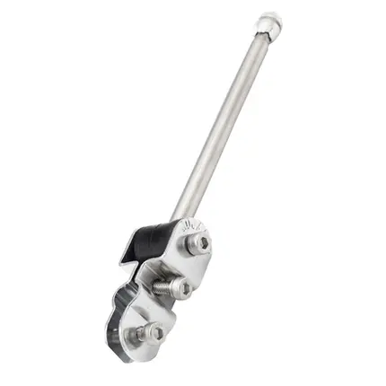 Antena Corta Pipa Moto Retrátil Retrovisor Inox 9/12Pta HRC6