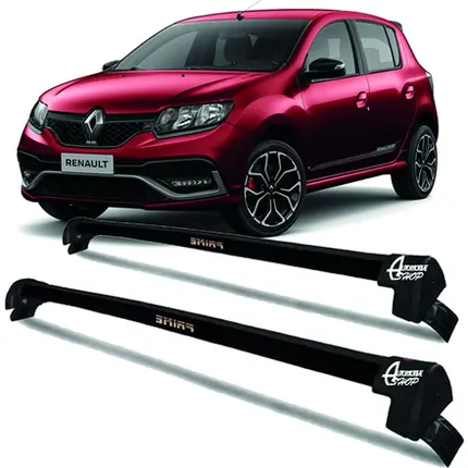 Rack Teto Aluminio Prime Renault Logan14/ PTO PR155 Furar