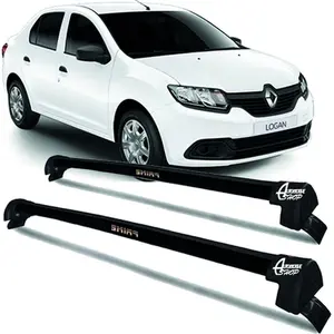 Rack Teto Aluminio Prime Renault Logan14/ PTO PR155 Furar