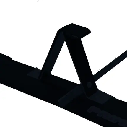 Suporte Porta Escada para Rack Prime Aluminio 2 escada Preto