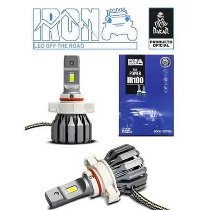 Kit Ultra Led IR100 Bco 6500K 38W 12/24V 30 MIL Lum HB4 9006
