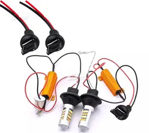 Kit DRL+Pisca Dual Color 42 Leds Cambus 12v T20 W21/5W W21W