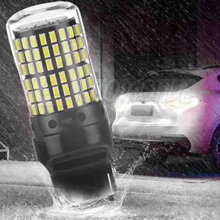 Lâmpada Pingo T20 W21W UM Polos 144 leds smd Branco 360 Ré