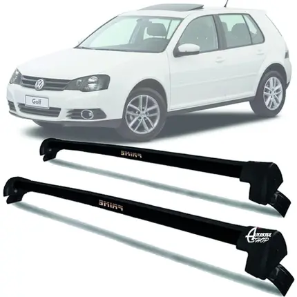 Rack Teto Aluminio Prime VW Golf Sapão MK4 99 a 05 PTO PR209