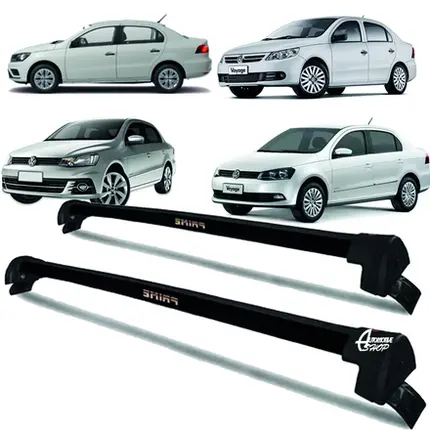 Rack Teto Aluminio Prime VW Voyage G5 G6 G7 G8 PTO PR132