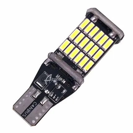Lampada Pingo T15 W16W 45 Leds SMD TORRE Super Bco CAMBUS Un
