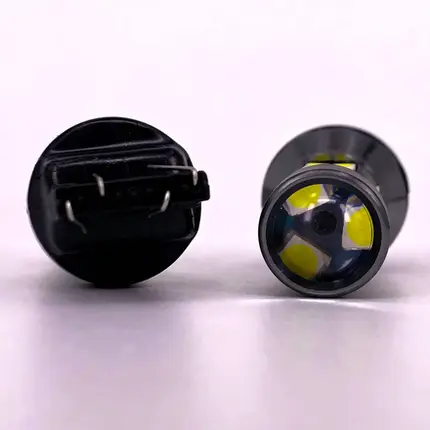 Lâmpada T20 Dois Polos 27 Leds Projecto UP TSI DRL Ambar Par