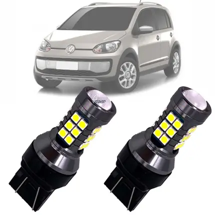 Lâmpada T20 Dois Polos 27 Leds Projector UP TSI DRL Bco Par