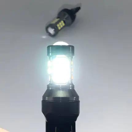 Lâmpada T20 Dois Polos 27 Leds Projector UP TSI DRL Bco Par