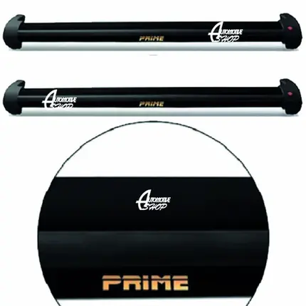 Rack Teto Aluminio Prime Ford Fiesta Hatch 04/14 Preto PR141