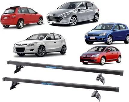Rack Teto Resistent Sport Ford Focus Hatch 10 até 13 LW131
