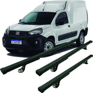 3x Rack Teto Roca Bagag Fiat Fiorino Furgão 23/ 25 187-3