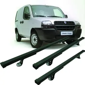 3x Rack Teto Roca Bagag Fiat Doblo Cargo Furgão 01/ 09 187-3