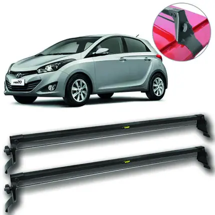 Rack de Teto Vhip Fix.Porta Hyundai HB20 2012 a 22 4pts 914