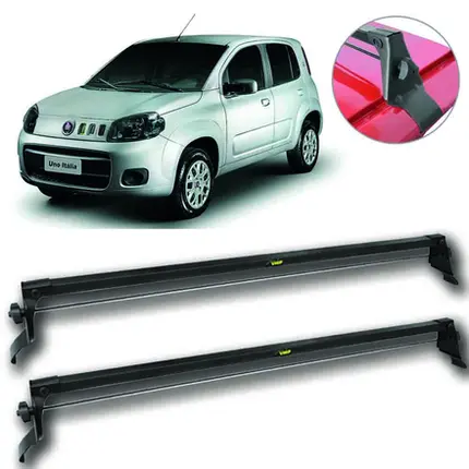 Rack de Teto Vhip Fix.Porta Fiat Uno Vivace 10/22 4pts 960