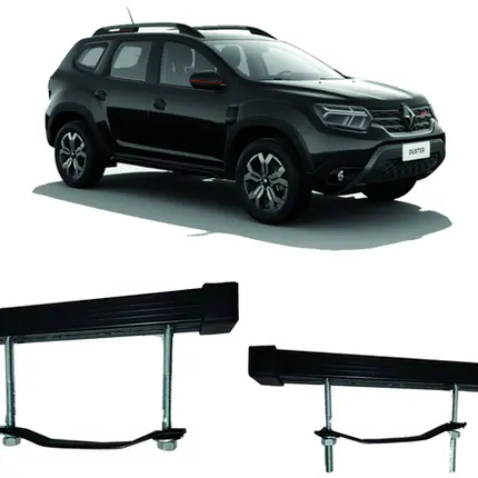 Rack Teto Roca Bagag Travessa Renault Duster Expression 158
