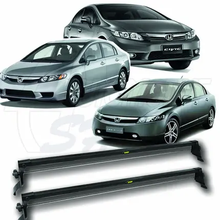 Rack de Teto Vhip Fix.Porta Honda Civic 2006 a 2014 C1062