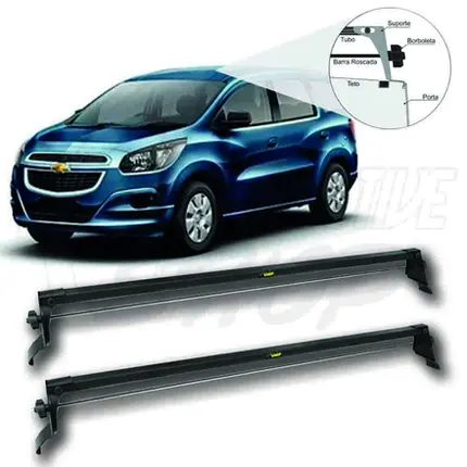 Rack de Teto Vhip Fix.Porta GM Spin 12/ 16 S/Longarina C1068