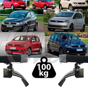 Rack Teto Resistent Sport VW Fox 4 Portas 232 100kg
