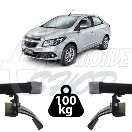 Rack Teto Resistent Sport GM Prisma 2012 até 2018 230 100kg