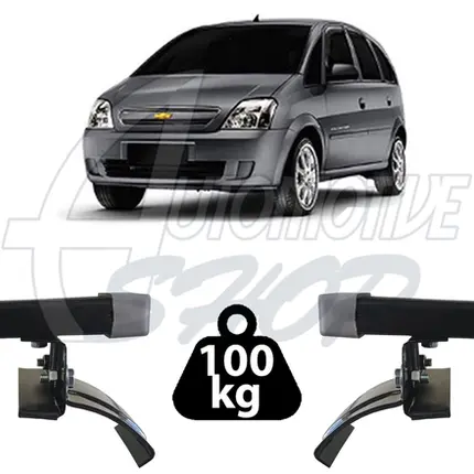 Rack Teto Resistent Sport GM Meriva 2002 até 2012 230 100kg