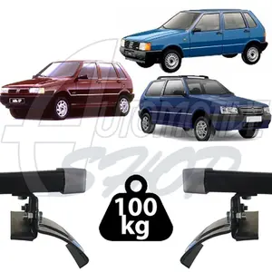 Rack Teto Resistent Sport Fiat Uno 84 até 2014 4pt 226 100kg