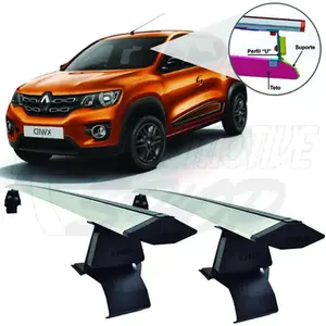 Rack de Teto Vhip Aluminio Renault Kwid todos 988AL