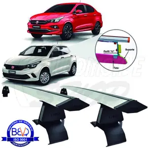 Rack de Teto Vhip Aluminio Fiat Argo Cronos 11/ 15 984AL