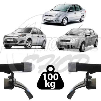 Rack Teto Resistent Sport Ford EcoSport 13 a 17 LW221 100kg