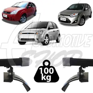 Rack Teto Resistent Spor Ford Fiesta Hatch 02/14 LW221 100kg