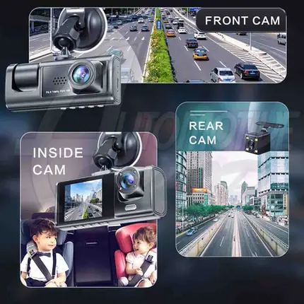 Mini Camera DVR Carro Frontal Interna Uber Taxi C/Card 32g