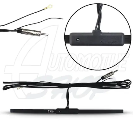 Antena Eletrica Parabrisa Quantum Max Vitra 1000 Radio AM FM