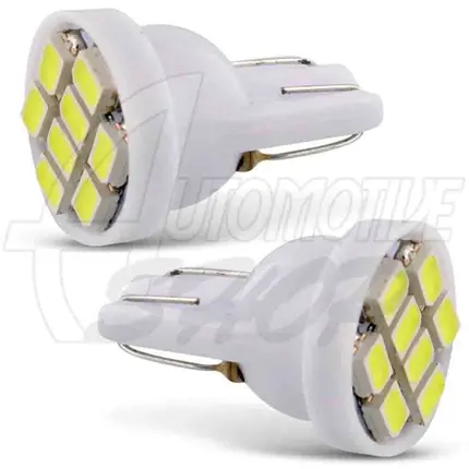 Lampada Pingo T10 Canhão 5w 8 Leds SMD Super Bco Un
