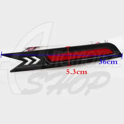 Kit Led Luz Neblina Defletor Traseiro Honda CRV 2010 11 PAR
