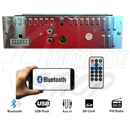 Som Radio Automotivo Mp3 Player 2201 Buetooth AUX Dual USB
