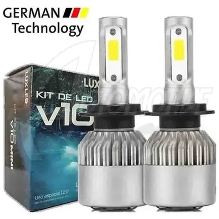 Kit Ultra Led V10 Super Bco 6500K 30W 20.000 Lumens HB4 9006
