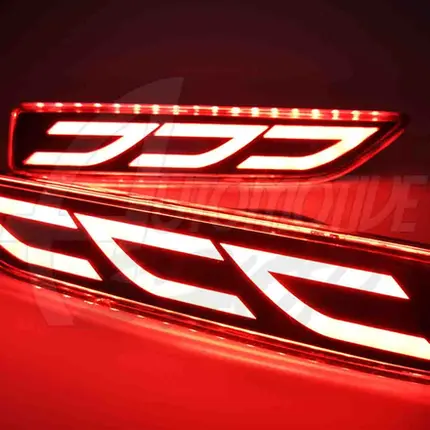 Kit Led Luz Neblina Defletor Traseiro Honda CRV 07 08 09 PAR