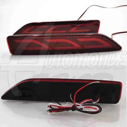 Kit Led Luz Neblina Defletor Traseiro Honda CRV 07 08 09 PAR