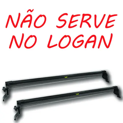 Rack de Teto Vhip Fix.Porta Renault Sandero 2007 a 2013 C980