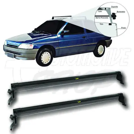 Rack de Teto Vhip Fix.Porta Ford Escort Sapão 2pts tds C.967