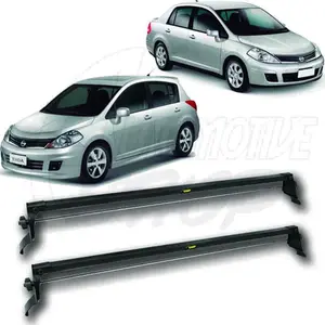 Rack de Teto Vhip Fix.Porta Nissan Tiida Hat Sdn 08-13 C.991